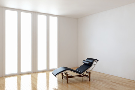 Modern bright interiors 3D rendering illustrationの写真素材