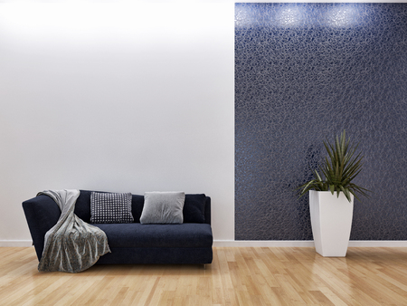 large luxury modern bright interiors room illustration 3D rendering computer generated image not...