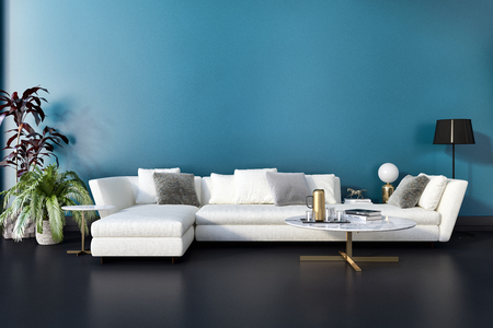 large luxury modern bright interiors room illustration 3D rendering computer generated image not photos and not private propertyの写真素材