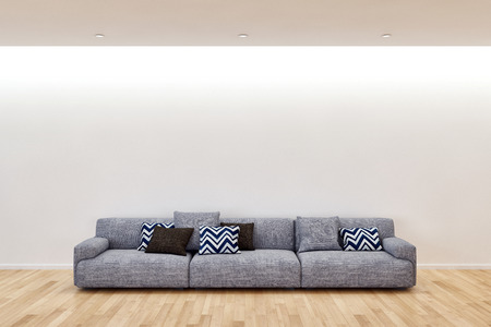 large luxury modern bright interiors Living room illustration 3D rendering computer digitally generated imageの写真素材