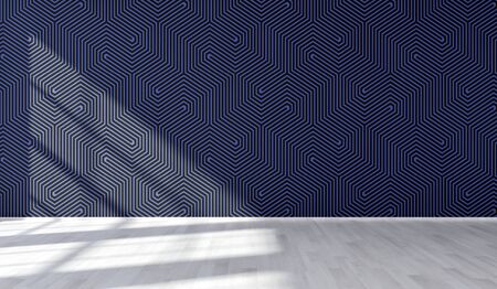 large luxury modern bright interiors empty room illustration 3D rendering computer generated image の写真素材