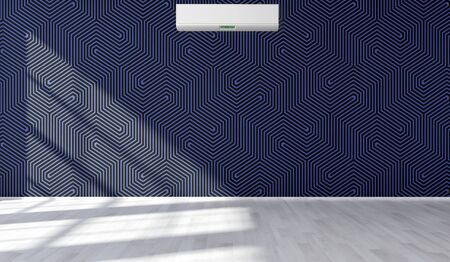 large luxury modern bright interiors empty room illustration 3D rendering computer generated image の写真素材