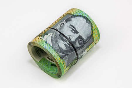 Australia hundred dollarの写真素材