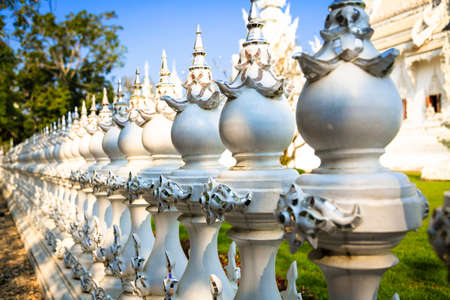 Chiang Rai, Thailand - White Temple - Wat Rong Khunの写真素材