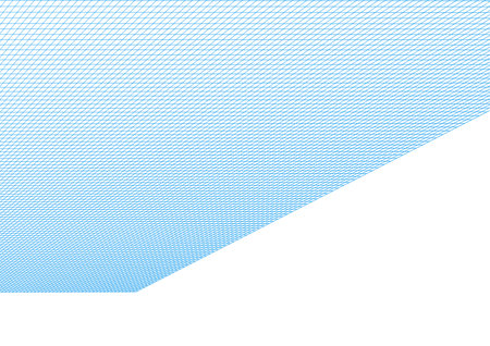 Geometric line background. Abstract background of blue mesh on a white backgroundの写真素材