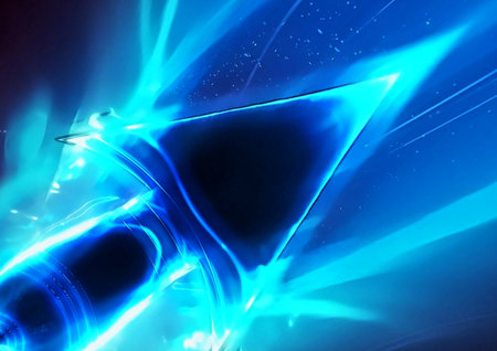 abstract blue background with some smooth lines in it and some smooth lines in it