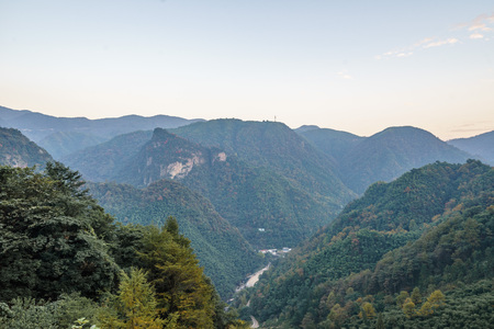 mountain sceneryの写真素材