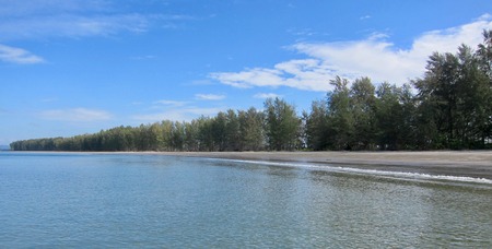 Beach on Ko Lanta, Thailandの写真素材