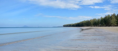 Beach on Ko Lanta, Thailandの写真素材