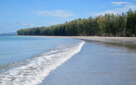 Beach on Ko Lanta, Thailandの写真素材