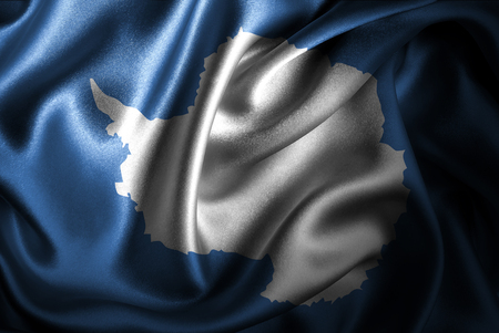 Flags of the world with silky satin texture. Digitally created.の写真素材