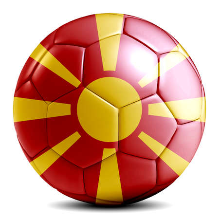 Soccer balls of the world. Digitally created.の写真素材