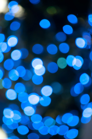 Abstract circular bokeh background of Christmas-lightの写真素材