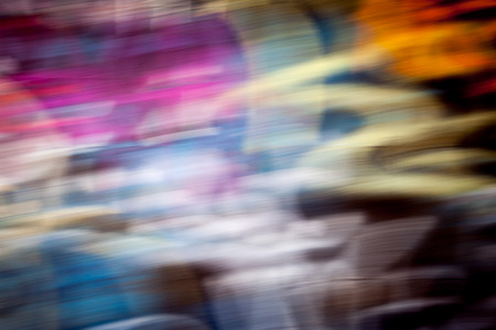Abstract colorful background with fast speed motion blur effect
