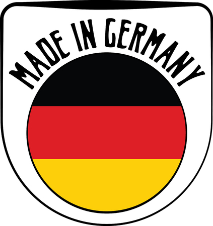 Made in Germany badge sign. Vector illustrationの写真素材