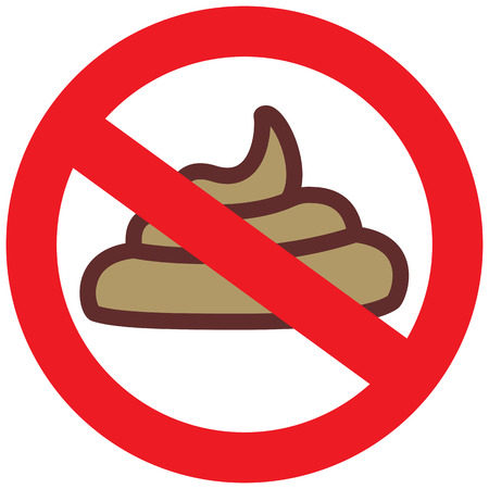 Large pile of fresh shit. Vector illustrationの写真素材