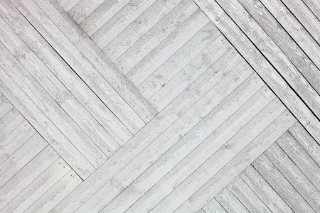 Rustic White painted wooden planks backgroundの写真素材