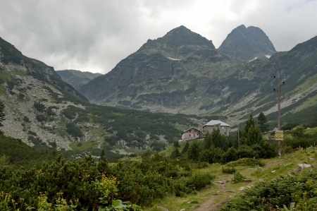 Mountain path to Maliovitza peakのeditorial素材