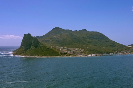 Hout Bay, Table Mountain National Park, Cape Town, South Africaの写真素材