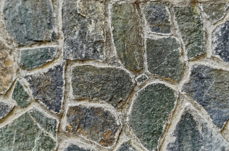 Abstract stone wall background with different texture の写真素材