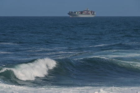 Atlantic ocean coast by Cape Town, South Africa の写真素材