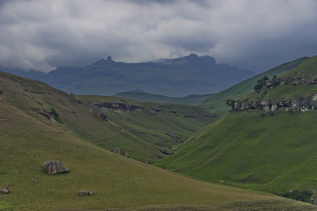 Giants Castle KwaZulu-Natal nature reserve, Drakensberg South Africa の写真素材