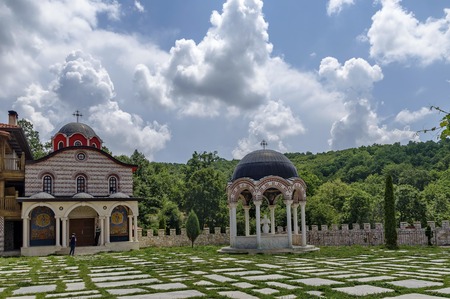 Part of new church building in monastery "Sv. Sv. Cosmas and Damian"のeditorial素材
