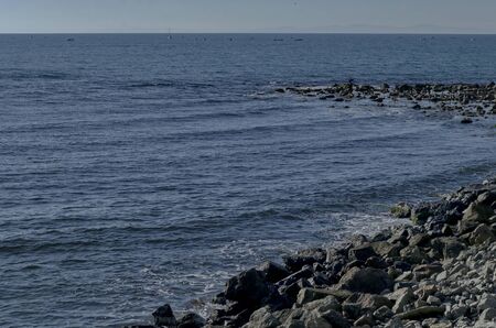 Life by seashore in Black sea Nessebar