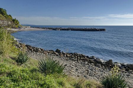 Landscape of Black sea coast  by Nessebarの写真素材