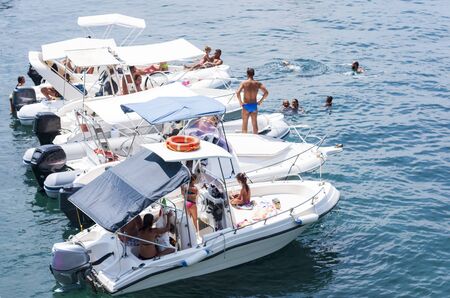 Syracuse, Sicily, Italy - August 12, 2018: Ortygia (Ortigia) Islandのeditorial素材