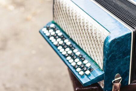 classical retro bayan (accordion), musical instrumentの写真素材