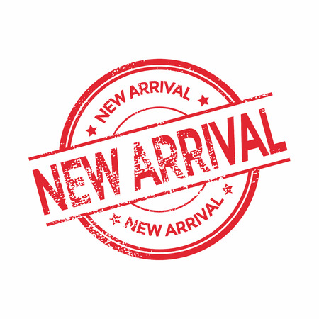 New Arrival stamp vector のイラスト素材