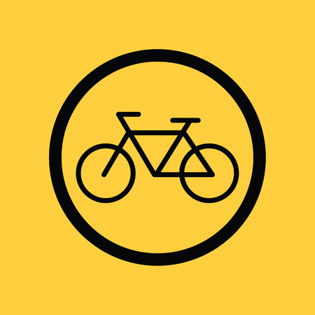 Bike Sign vectorの写真素材