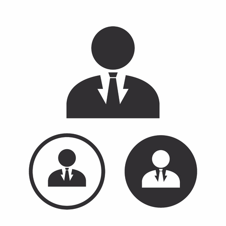 Businessman Icon Vectorのイラスト素材