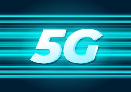 5G Speed new wireless internet wifi connection.