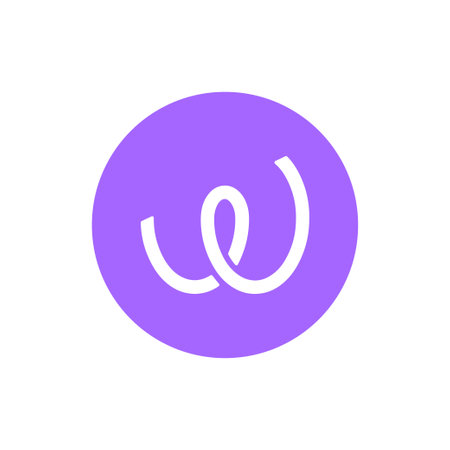 Energy Web Token (EWT) coin icon isolated on white background.のイラスト素材