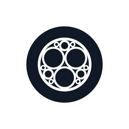 SONM (SNM) coin icon isolated on white background.のイラスト素材