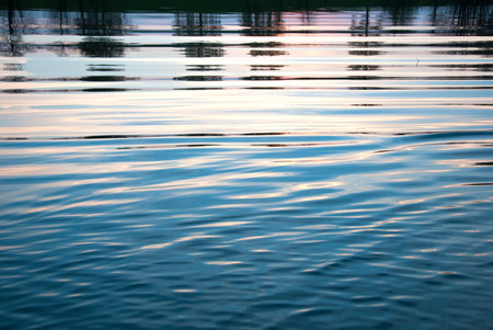 Texture of blue waterの写真素材