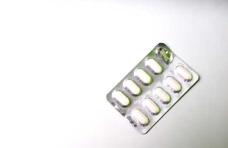 Pack of medical drugsの写真素材