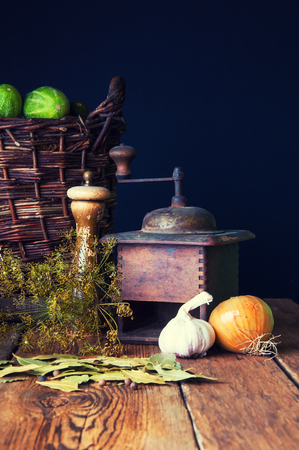 Pickles in jars for the winterの写真素材