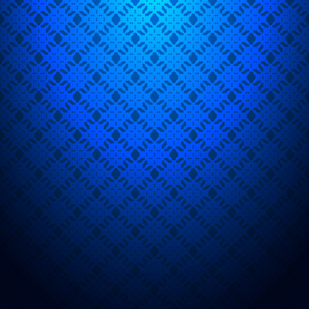 Blue abstract striped textured geometric seamless patternのイラスト素材