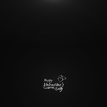 Valentines day abstract card, gray lights designのイラスト素材