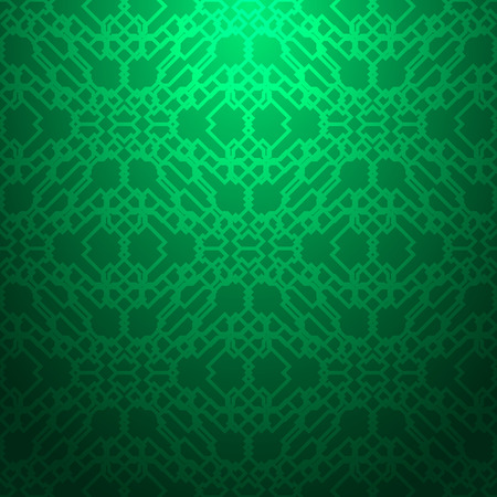 Spring green abstract striped textured geometric patternのイラスト素材