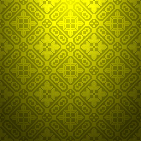 Yellow abstract striped textured geometric patternのイラスト素材