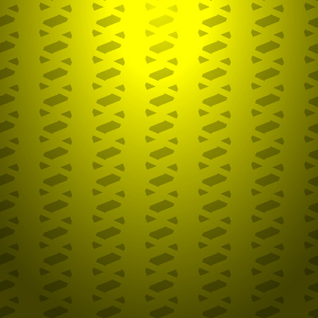Yellow abstract striped textured geometric patternのイラスト素材