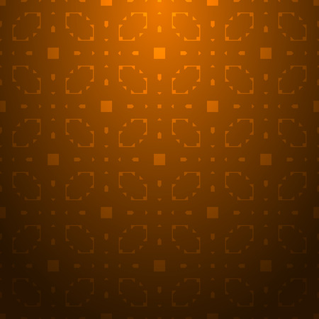 Orange abstract striped textured geometric patternのイラスト素材