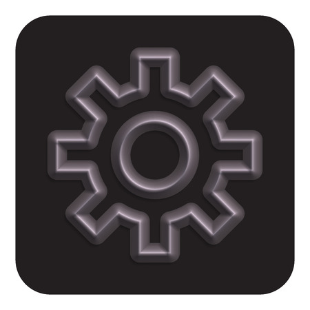 Line Neon Web Icon, Vector Illustration Design Symbolのイラスト素材