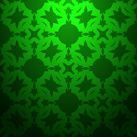 Green gradient colors striped textured, abstract geometric pattern backgroundのイラスト素材