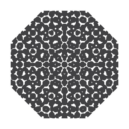 Vector illustration mandala. Round ornament, decorative elements.のイラスト素材