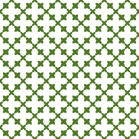 Vector seamless pattern. Modern stylish texture. Repeating geometric tracery. Contemporary graphic design. Black and White Background.のイラスト素材